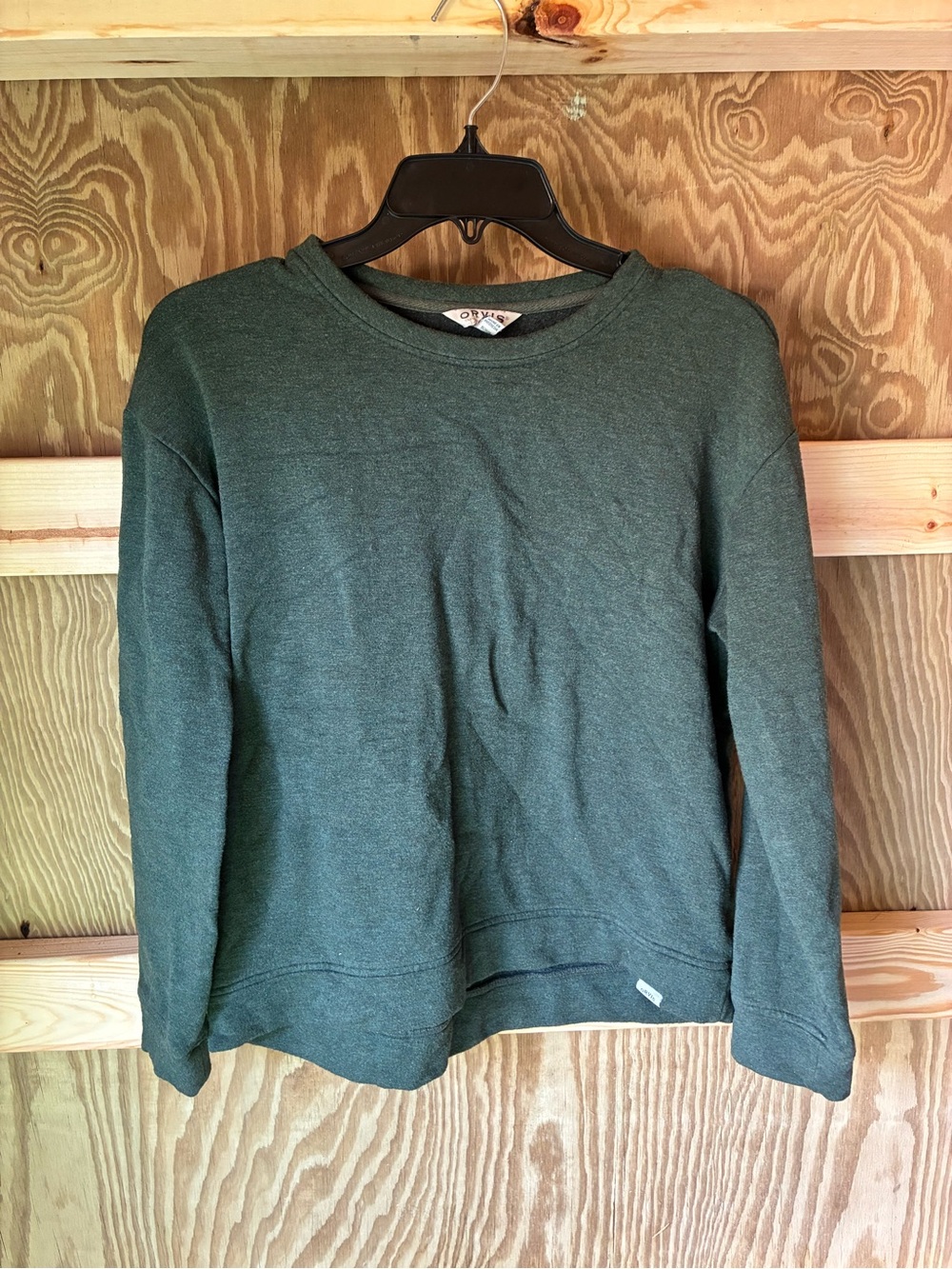 Orvis Men’s Crewneck Sweater - Forest Green